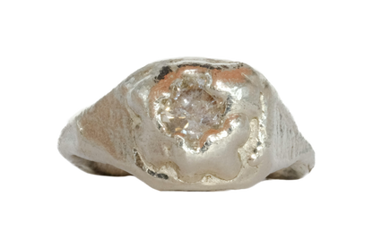 The Frosted signet ring