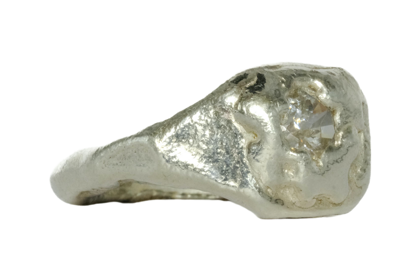 The Frosted signet ring