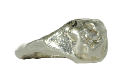 The Frosted signet ring