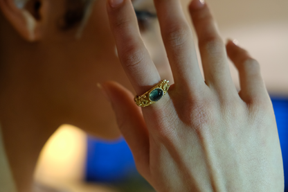 The Ancient Topaz ring