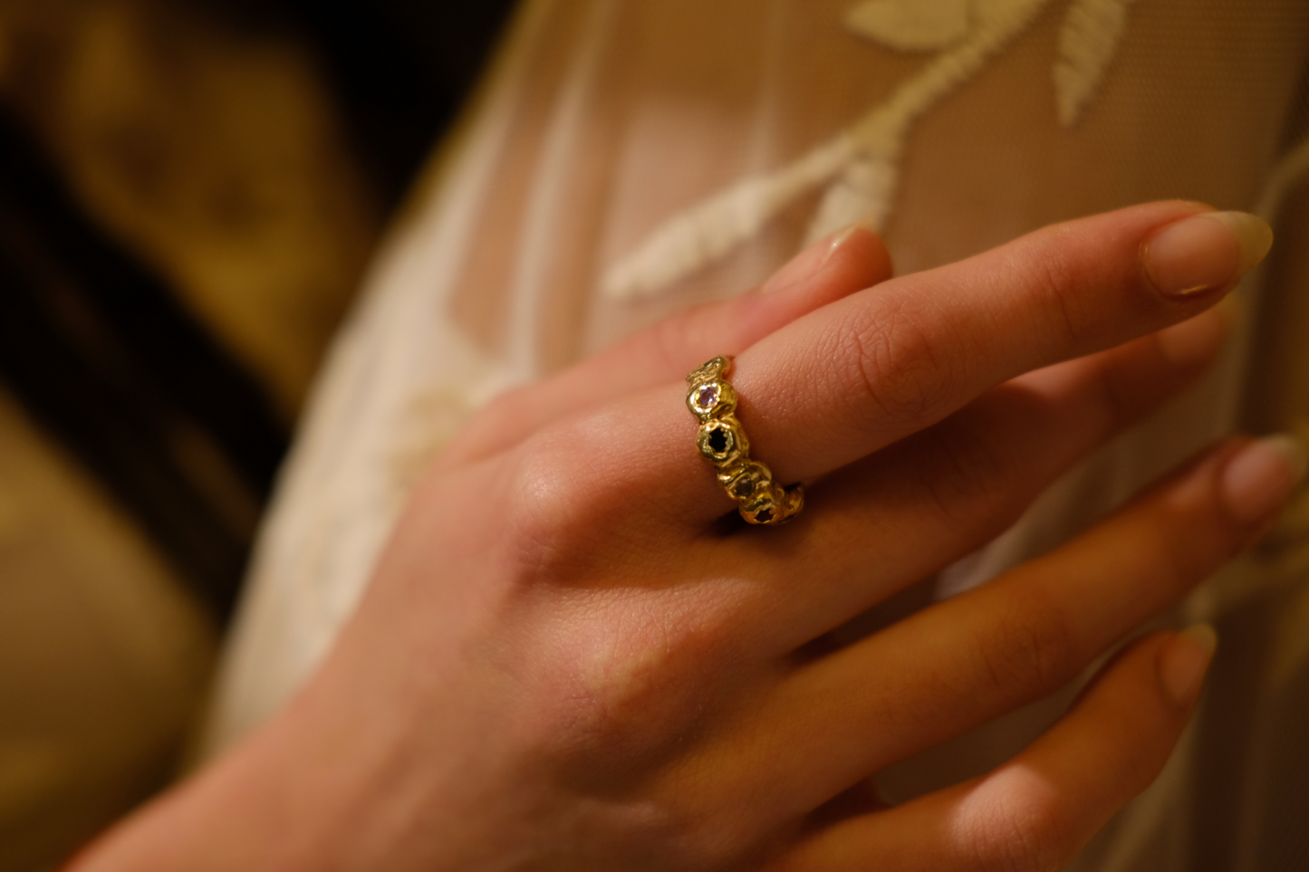 The Constellation ring - Purple