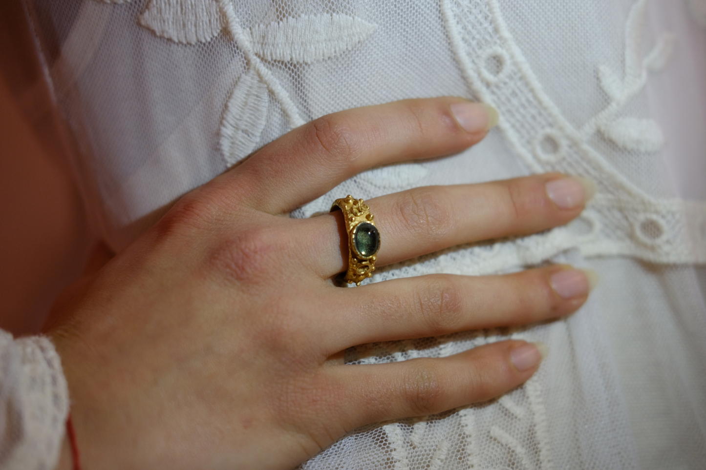 The Ancient Topaz ring